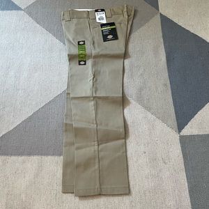 Dickies Slim Fit Straight Leg Work Pants.